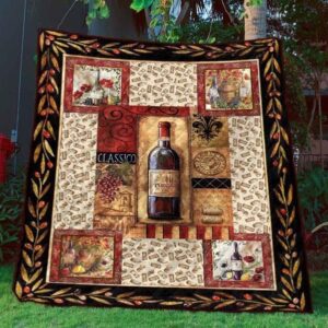 Classic Vino Wine Quilt Blanket Ynt9  Quilt